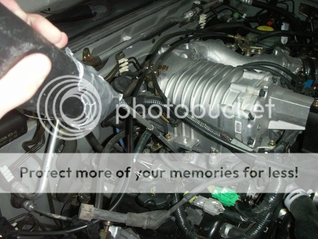 HOW TO change spark plugs on SUPERCHARGED '02'04 Xterra Nissan